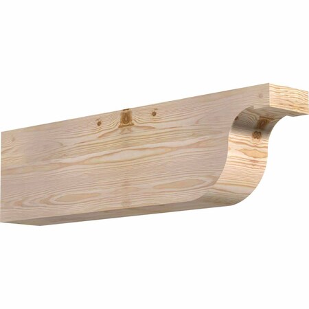 Ekena Millwork Del Monte Smooth Rafter Tail, Douglas Fir, 5 1/2"W x 10"H x 36"L RFT06X10X36DEL00SDF